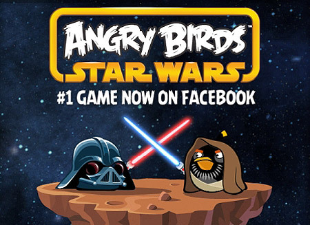 Angry Birds Star Wars, Facebook’a Geldi