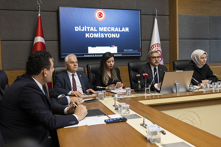 TBMM Dijital Mecralar Komisyonu “dijital telif” gündemiyle toplandı